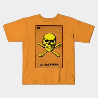 La Calavera ------ Mexican Skull Vintage Design Kids T-Shirt